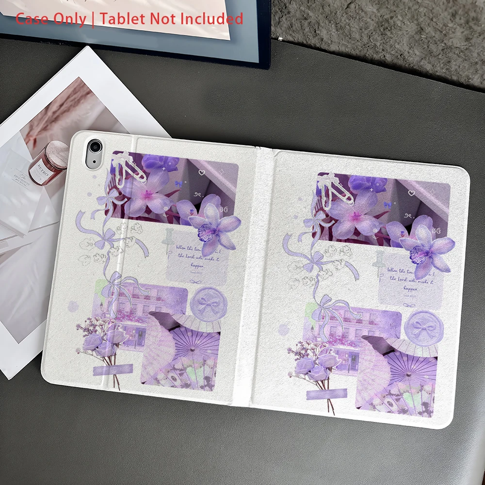 

Case for Samsung pad,Foldable Tablet Case Compatible with Samsung For Galaxy Tab S7/S8/S9