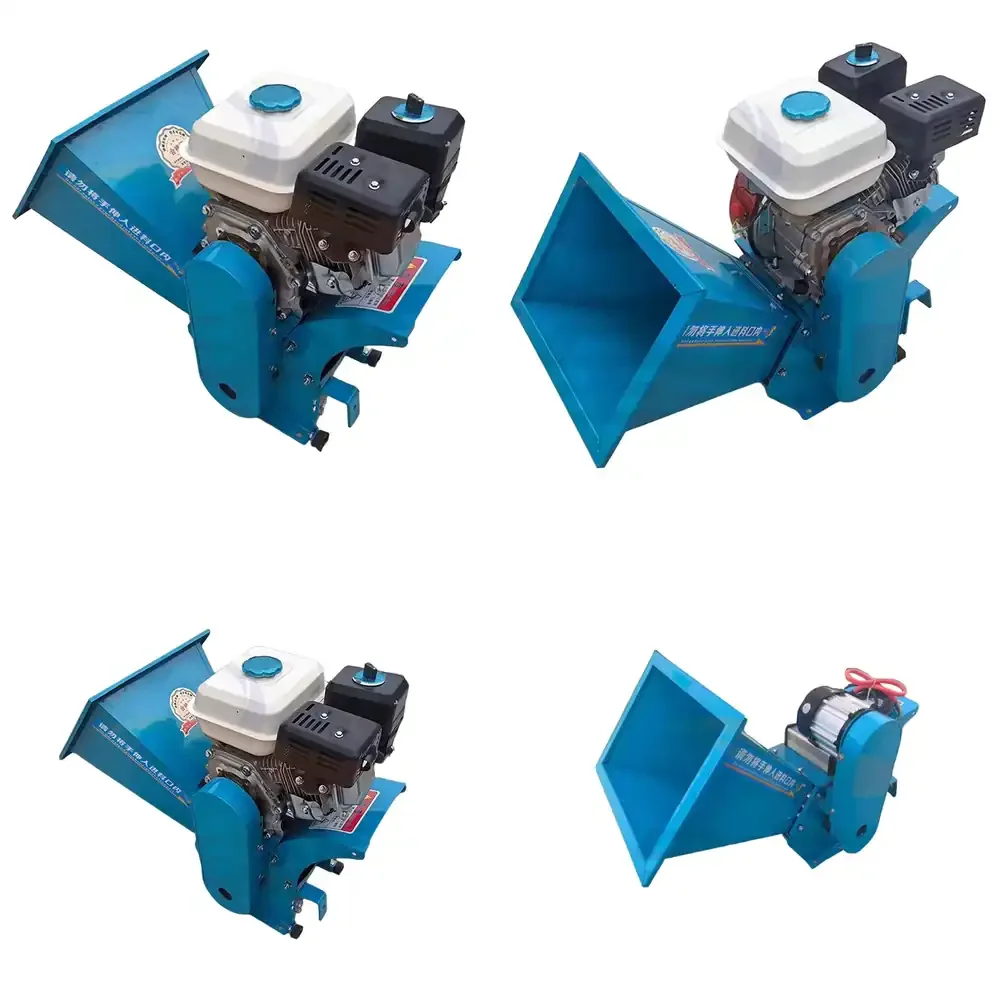 Portable Vehicle Mounted Electric Chaff Cutter Twigs Straw Crusher Cattle Sheep Breeding Garden Cutter