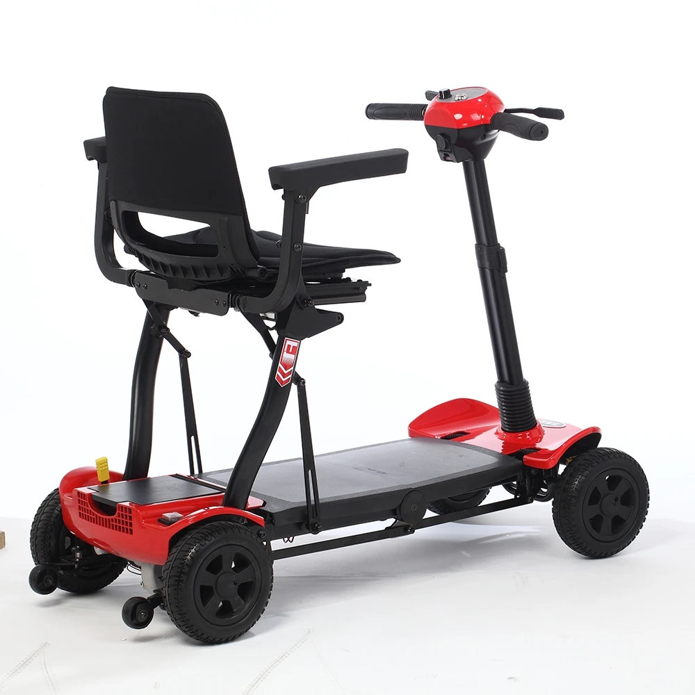 

Airo Powerful Brushless Mobility Scooter for Adult 4 Wheels Automatic Folding Light Weight Electric