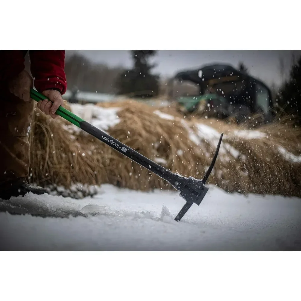 

Маточка для выбора с прочной конструкцией из кованой головки, твердым сердечником из стекловолокна, эргономичной нескользящей ручкой с H-образной ручкой, садовым топором