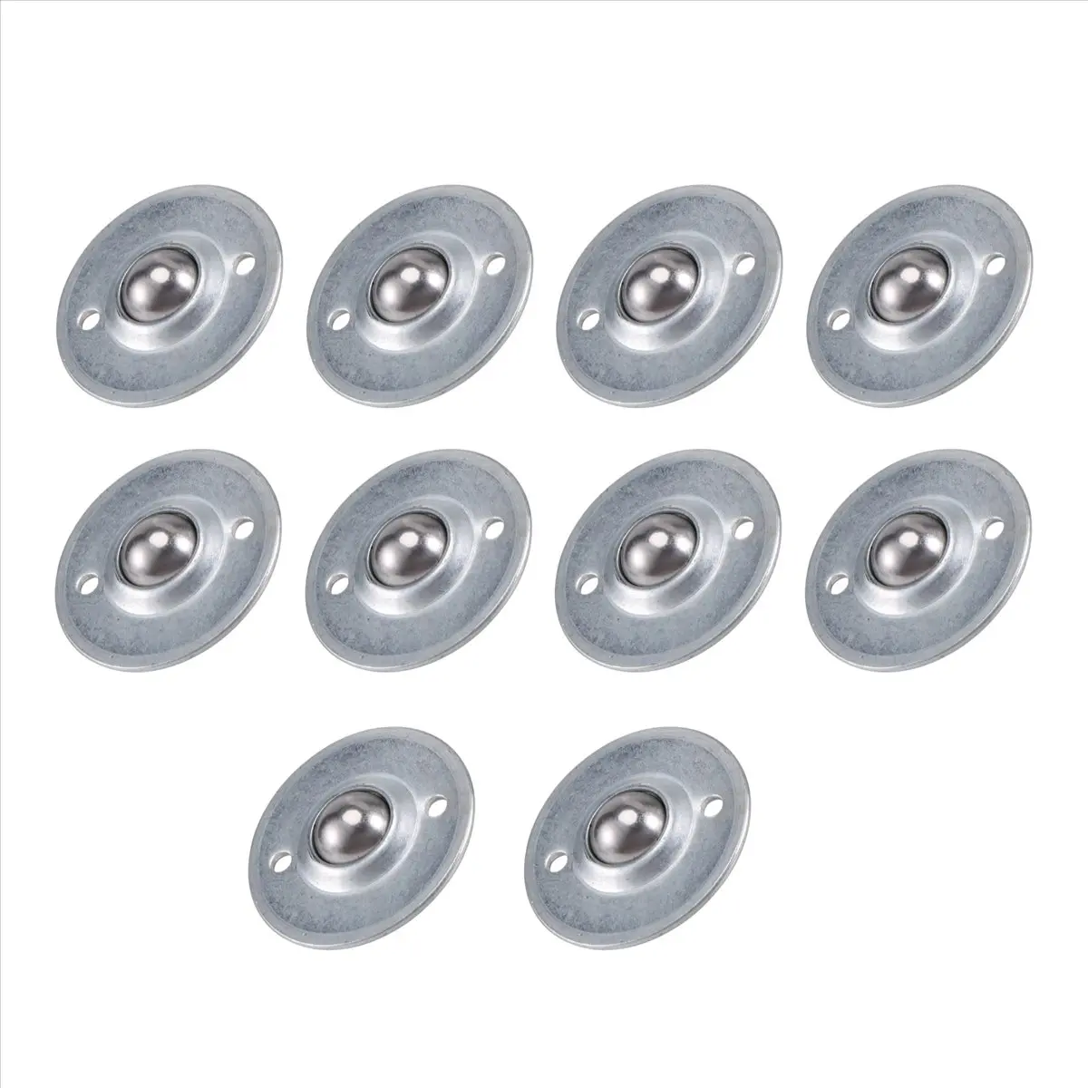 A351Z~10Pcs -16B 5/8-Inch Bearing Steel Roller Ball Flange Conveyor Transfer Unit