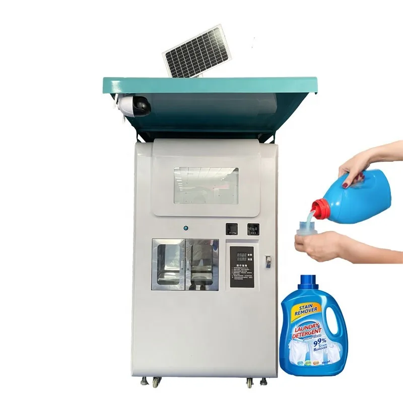 

Commercial Coin Operated Self Service Laundry Liquid Refill Vendo Detergent Soap Vending Machine :Liquid Vending Machine