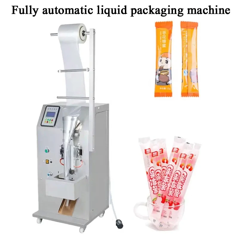 PBOBP Fully Automatic Liquid Packaging Machine For Seasoning, Water, Oil, Vinegar, Beverages, Hot And Cold Liquid Package