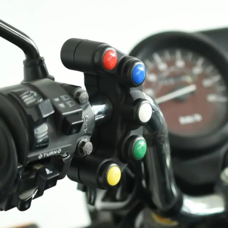 7/8 Inch Universal Motorcycle Handlebar Switch Electric Bicycle Headlight Control Switch Practical Accessory