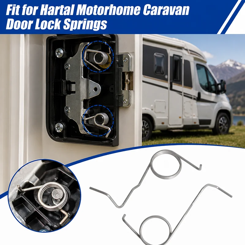 Hartal Door Lock Repair Spring Kit For Motorhome Caravan Habitation Door Fix Loose Latch Broken Spring Replacement Spare Parts