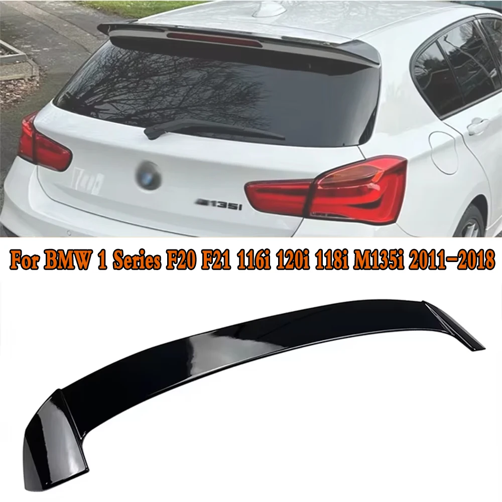 Car Tail Wings Fixed Wind Spoiler Rear Wing Auto Decoration Accessory For BMW 1 Series F20 F21 116i 120i 118i M135i 2011-2018