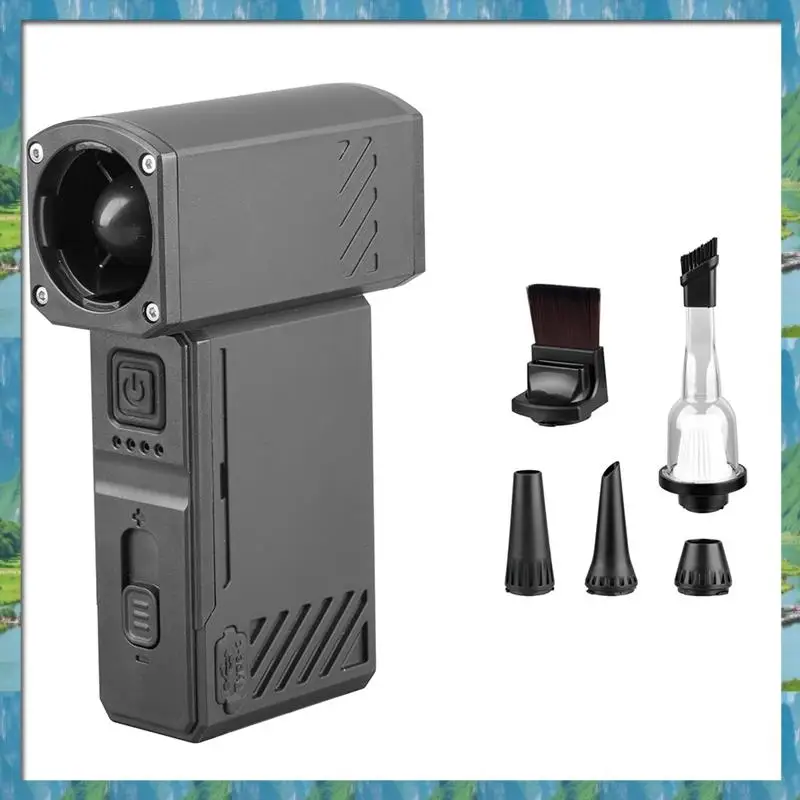 

Мощный портативный турбовентилятор 130000 об/мин для улицы, ручной пылесос и воздуходувка для удаления пыли, быстрый и эффективный