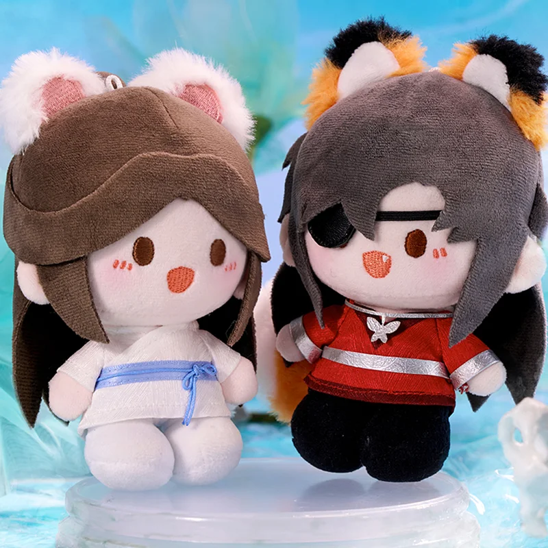 

Предпродажа, оригинальные плюшевые куклы Heaven Official Blessing Series Q Version Hua Cheng Xiel Lian, мягкие подвески, игрушки, подарок на день рождения