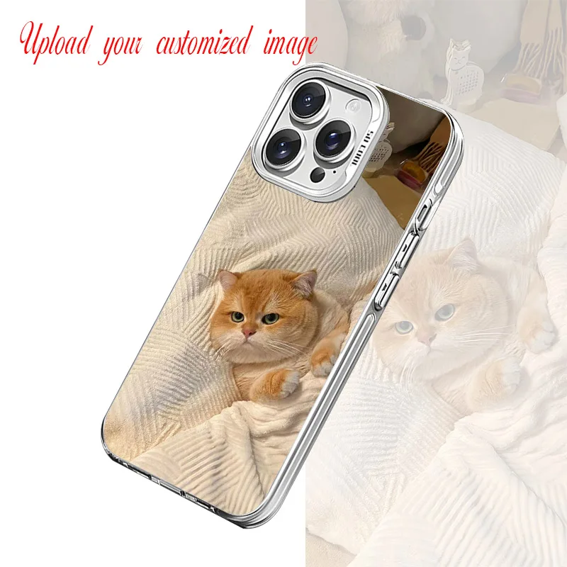 آيفون 16 15 14 13 12 11 Pro Xs Max Mini 16e XR 7 8 Plus SE 2020 2022 حافظات صور مخصصة لحياة الحيوانات الأليفة صور تصميم صور