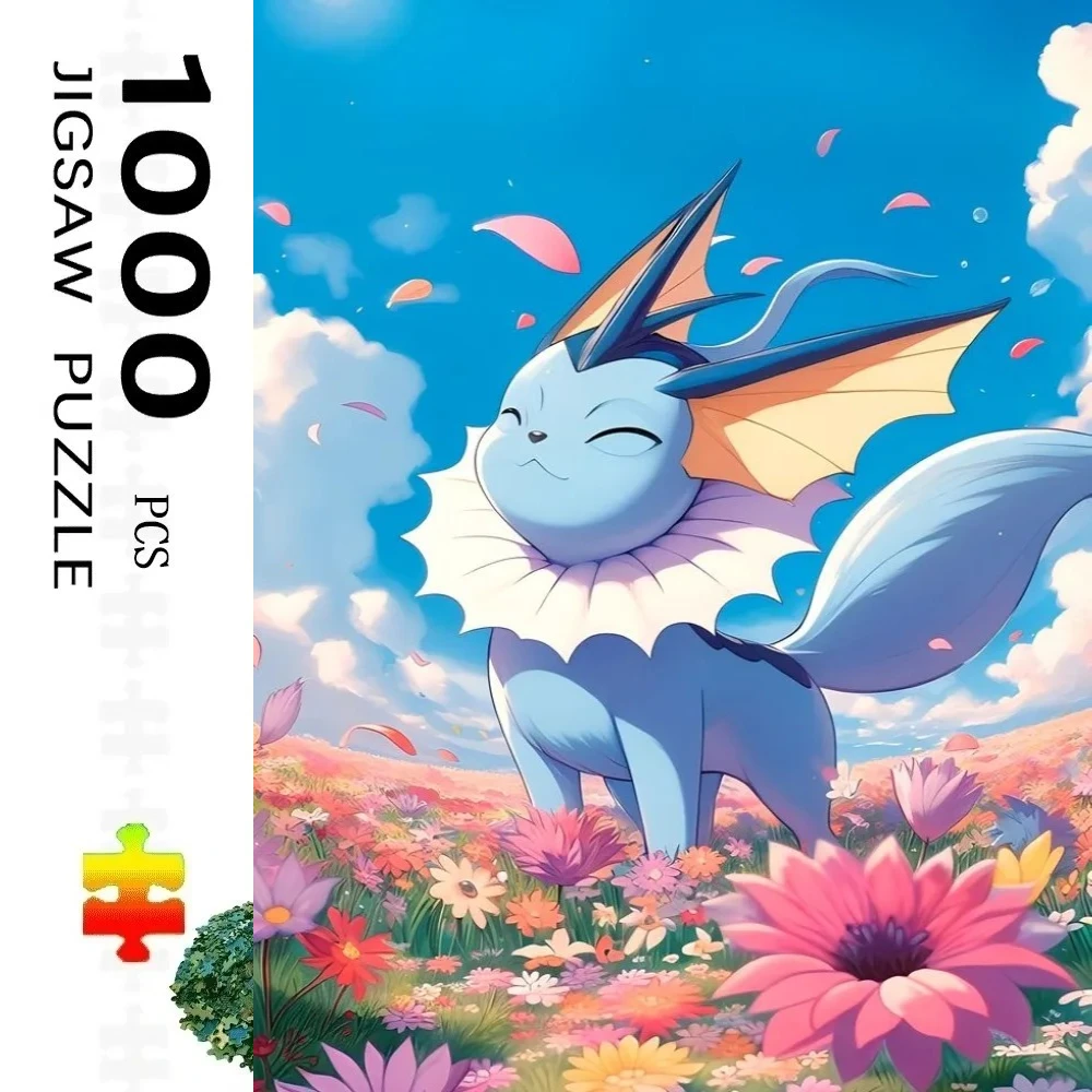 500 Pieces Jigsaw Puzzle for Adults New Pokemon Paper Puzzles Home Decor Wall Display Festival Gift