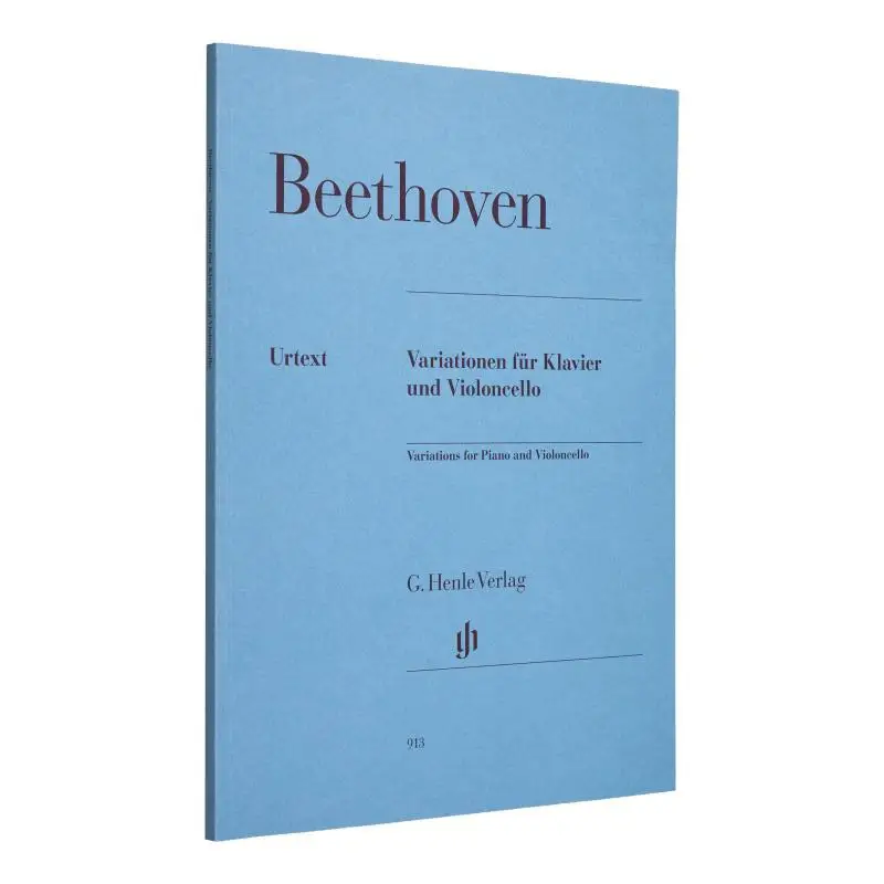 

HN913 Beethoven Variations For Violoncello Dufner Jens G Henle Verlag 9790201809137 Book