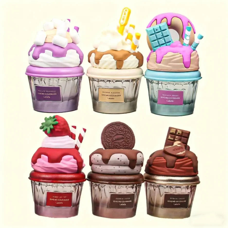 

GIVE ME GOURMAND — новый продукт с шестью стилями деликатесов, женскими духами и спреем.