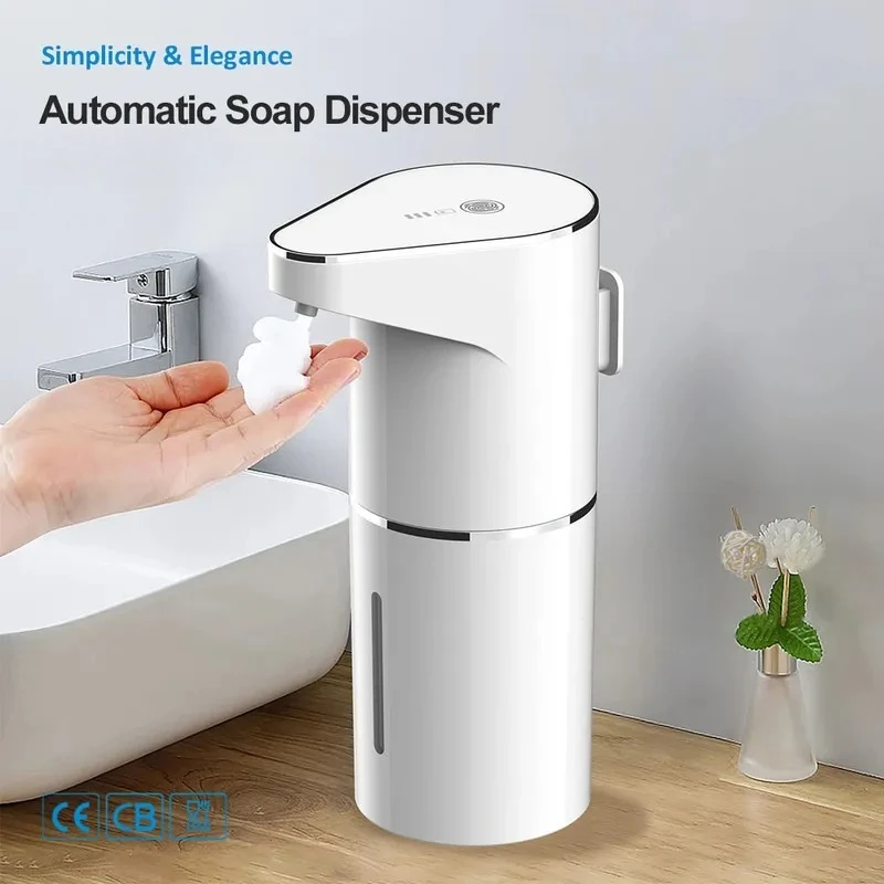 Automatic induction foam soap dispenser touchless electric hand sanitizer machine home commercial wall mounted