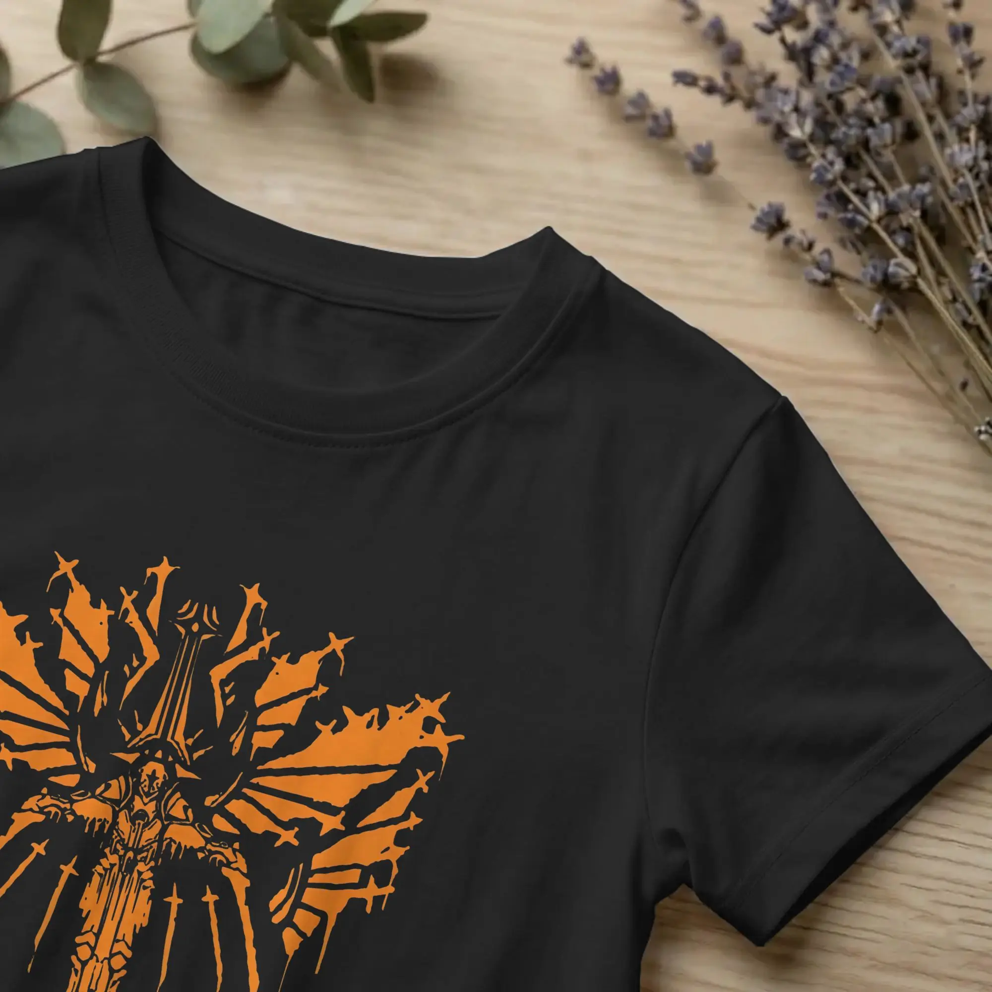 Ultrakilling Shooting Game Imperfect Hatred T Shirt Men's Leisure T-Shirts Crewneck V1 Rock Tees Short Sleeve Merch Printing