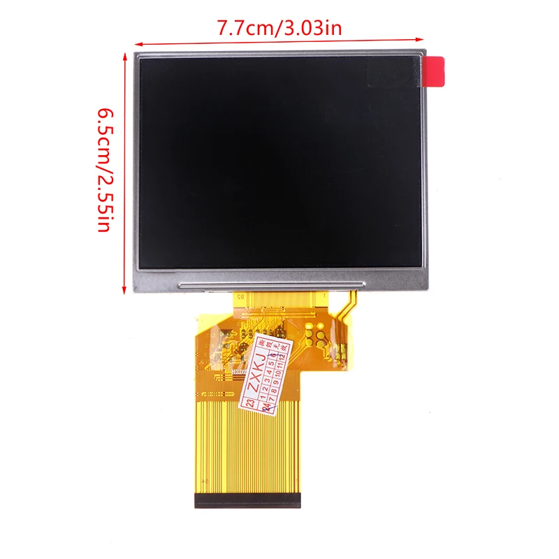 Imagem -06 - Tela Lcd Tft para Satellite Finder Resolução Lq035nc111 Lq035nc121 Ws6906 ws 6906