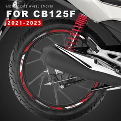 Autocollant de roue de moto étanche, bande de jante, décalcomanies pour Honda CB125F CB 125 F Twister CB 125F, accessoires 2021 2022 2023