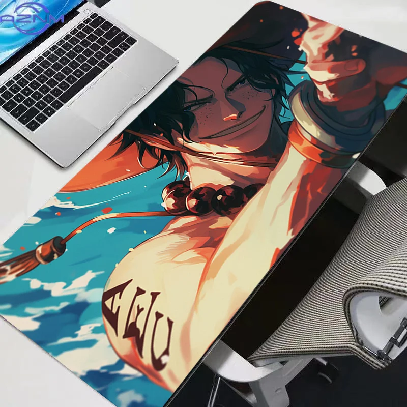 Large Mouse Pad One Piece Anime Pc Speed For e-sports Players 800x300 Laptop Computer Keyboard  Desk Mat Xxl Mousepad