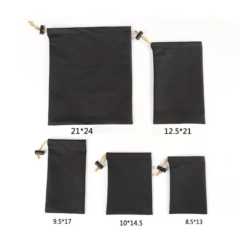 Сумка для хранения телефона из искусственной кожи с шнурком, водонепроницаемый чехол для аккумулятора, пылезащитный чехол для наушников большой емкости