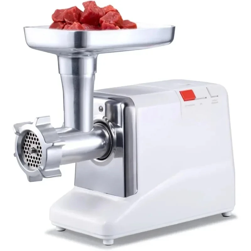 Electric Meat Grinder Heavy Duty Meat Mincer Sausage Grinder Metal Gears Reverse Circuit Breaker Stainless Steel