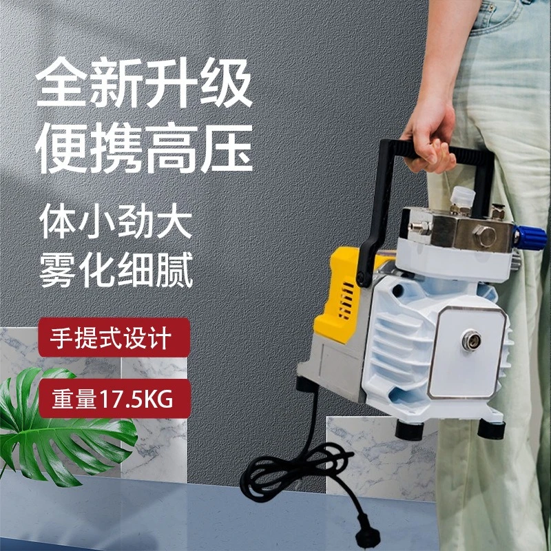 Airless spraying machine latex paint
