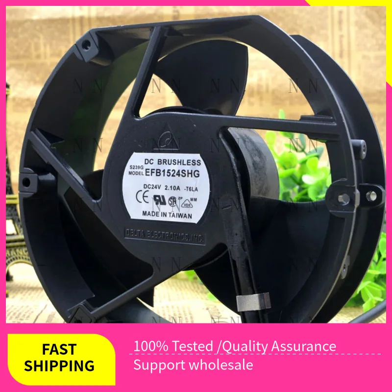 

QGG FOR DELTA EFB1524SHG 15CM 24V 2.1A ACS510 550 ABB Inverter Cooling Industrial Fan