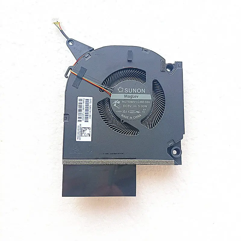 FOR HP Shadow Genie 9 16-U 16-WF 16-XF TPN-C167 C168 Cooling Fan