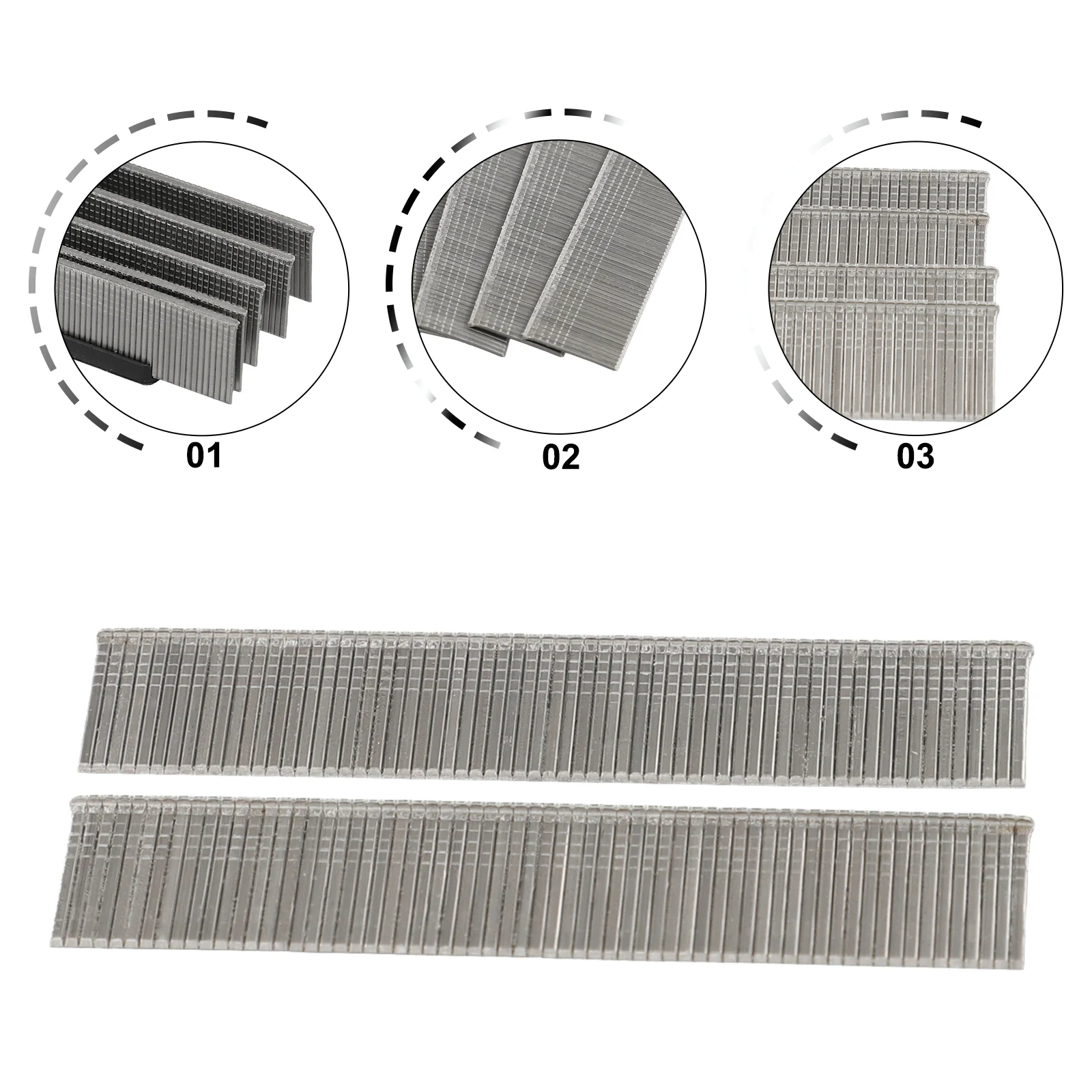 1105 قطعة/المجموعة F15/F20/F25/F30 مستقيم براد بندقية الأظافر المقاوم للصدأ للكهرباء مسمار بندقية الهواء المسامير بندقية الأثاث أداة نجارة ﻿