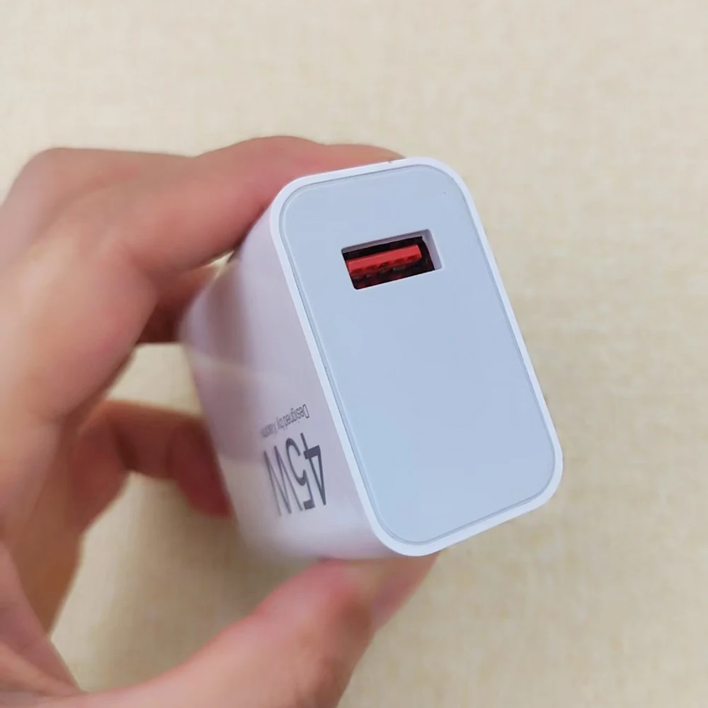 Original Xiaomi 45W Turbo Charger Fast Charge EU Adapter For Mi 10T POCO X3 NFC X4 GT M5S M6 Redmi K30 K40 Note 9 10 11 14 Pro - náhled 3