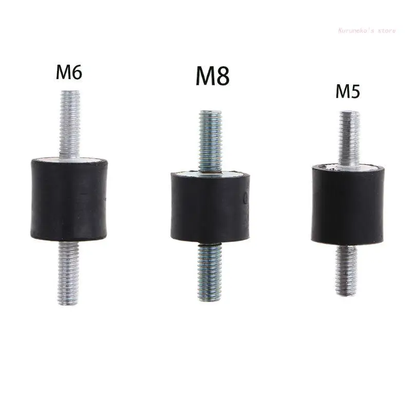 Rubber Mounts Air Compressor Shock Absorbers Anti-Vibration Silentblock Generator Motor Mounts Car Boat Bobbins HX6D