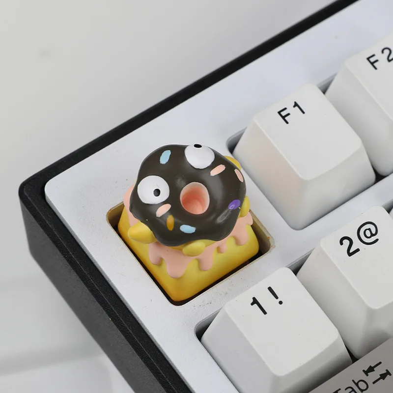 Donuts Cute Keycaps Mechanical Keyboards Personalized Customized Cartoons