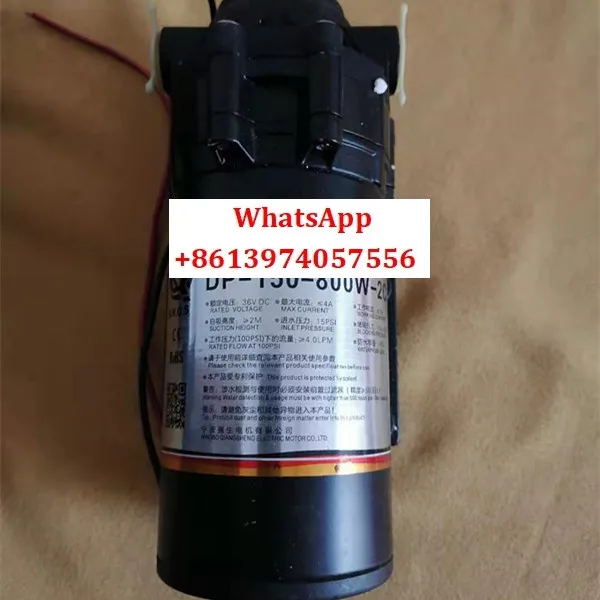 

DP-150-800W-2CAO, RO pure water machine 36V600G double head 1000G booster pump