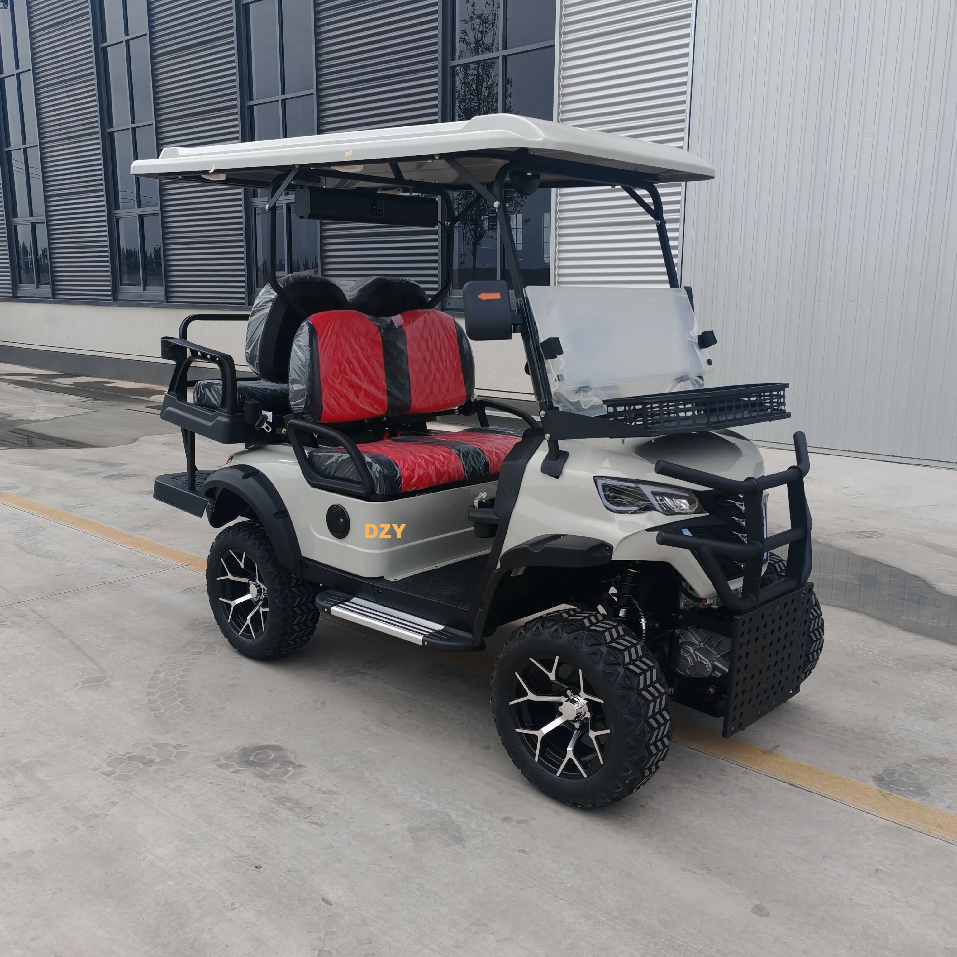 Factory direct sales of 4-seater electric golf carts, 48V hunting golf course carts, golf carts, CE certification