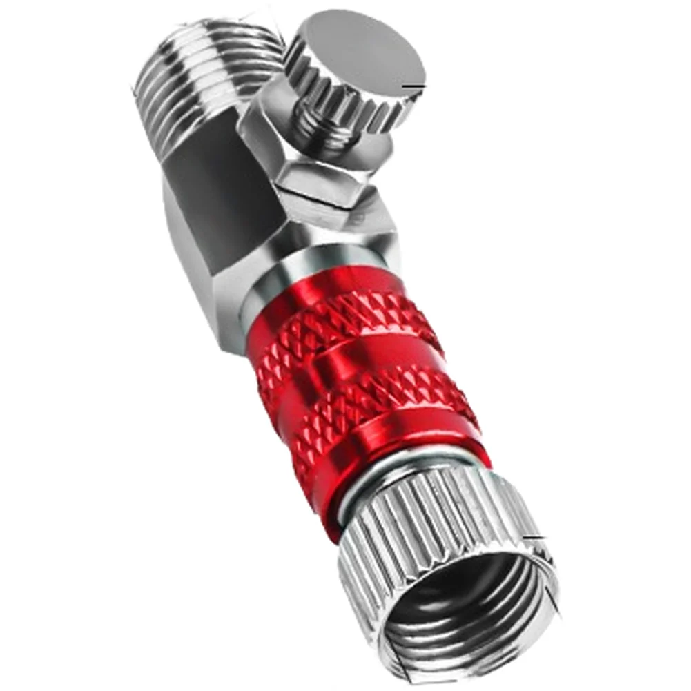 Airbrush Quick Release Air Control Fitting Adapter 1/8 In Hose Connection Precision Airflow Control Ergonomic Knob Design