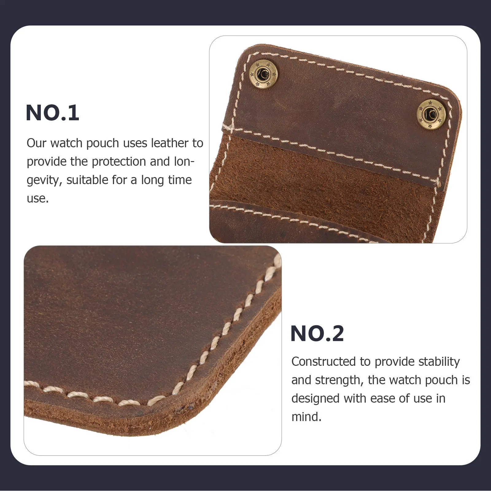 Watch Pouch Single Watch Travel Case for Men Women Portable Lightweight Scratch Resistant Waterproof Gift Box
