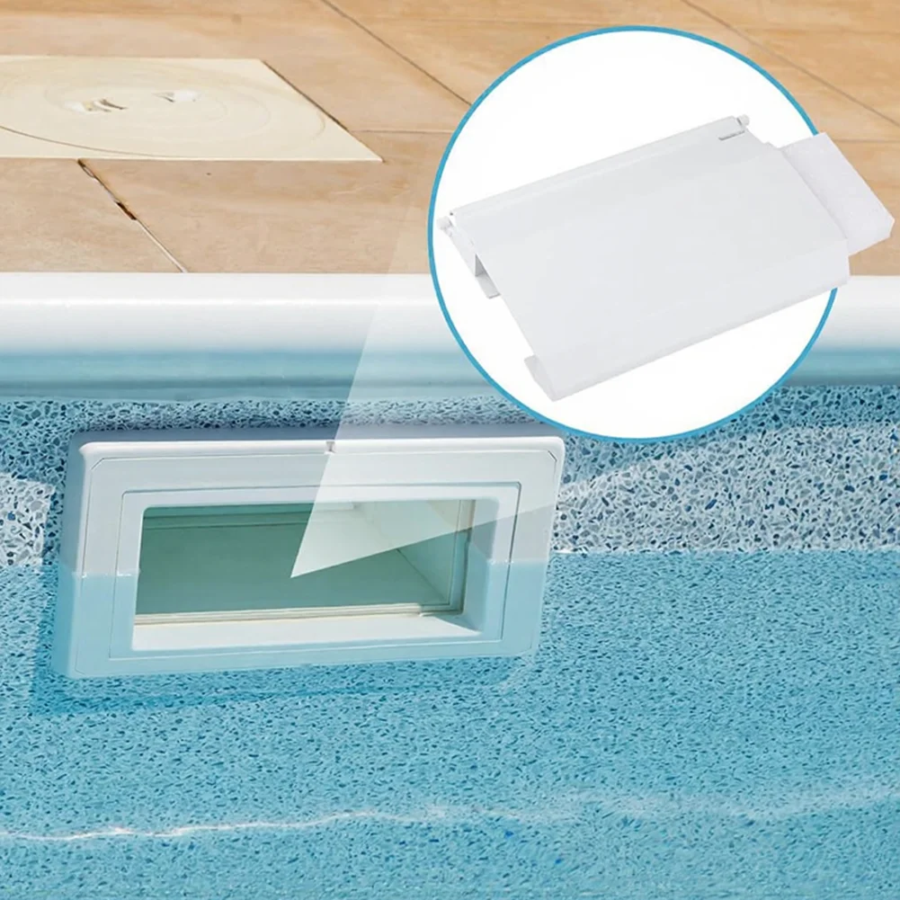 Efficient Debris Trap For Pool Skimmer Lid Debris Trap Plate White Pool Skimmer Baffle Robust ABS Construction