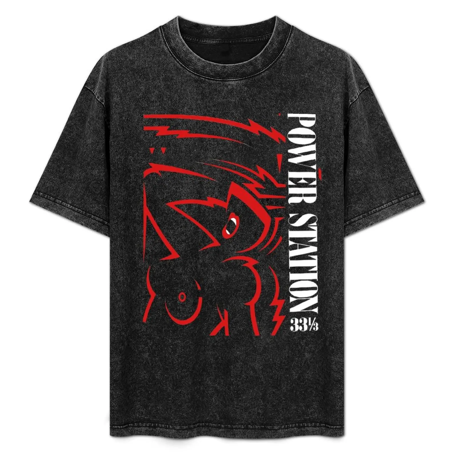 Camiseta Duran-PowerStation, camiseta informal de algodón de manga corta a la moda