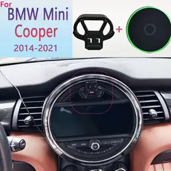 Car Phone Holder Magnetic For BMW Mini Cooper F55 F56 F60 2014 2015 2016 -2021 15W Wireless Charging Phone Stand MagSafe Base