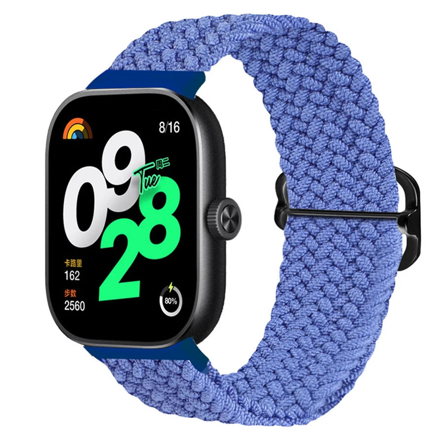 Nylon bandje voor Redmi Watch 4 5 6 Smartwatch armband vervangende band voor Xiaomi Mi Band 8 9 10 Pro polsband accessoires