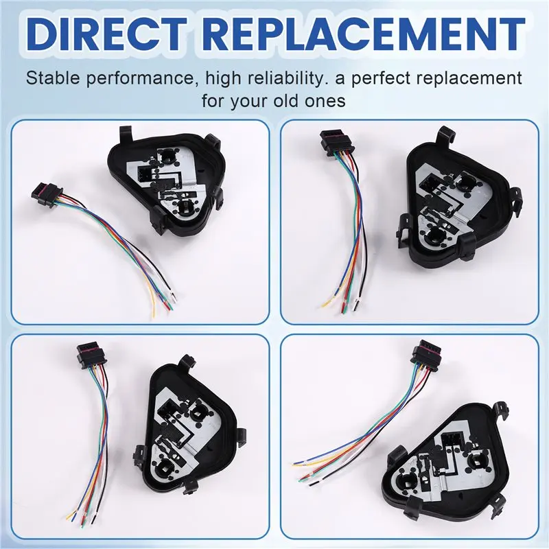 Rear Taillight Circuit Bulb Holder Base With Harness For BMW 3 Series F30 F35- Part Numbers 63217313043 63217313044 Right view 2