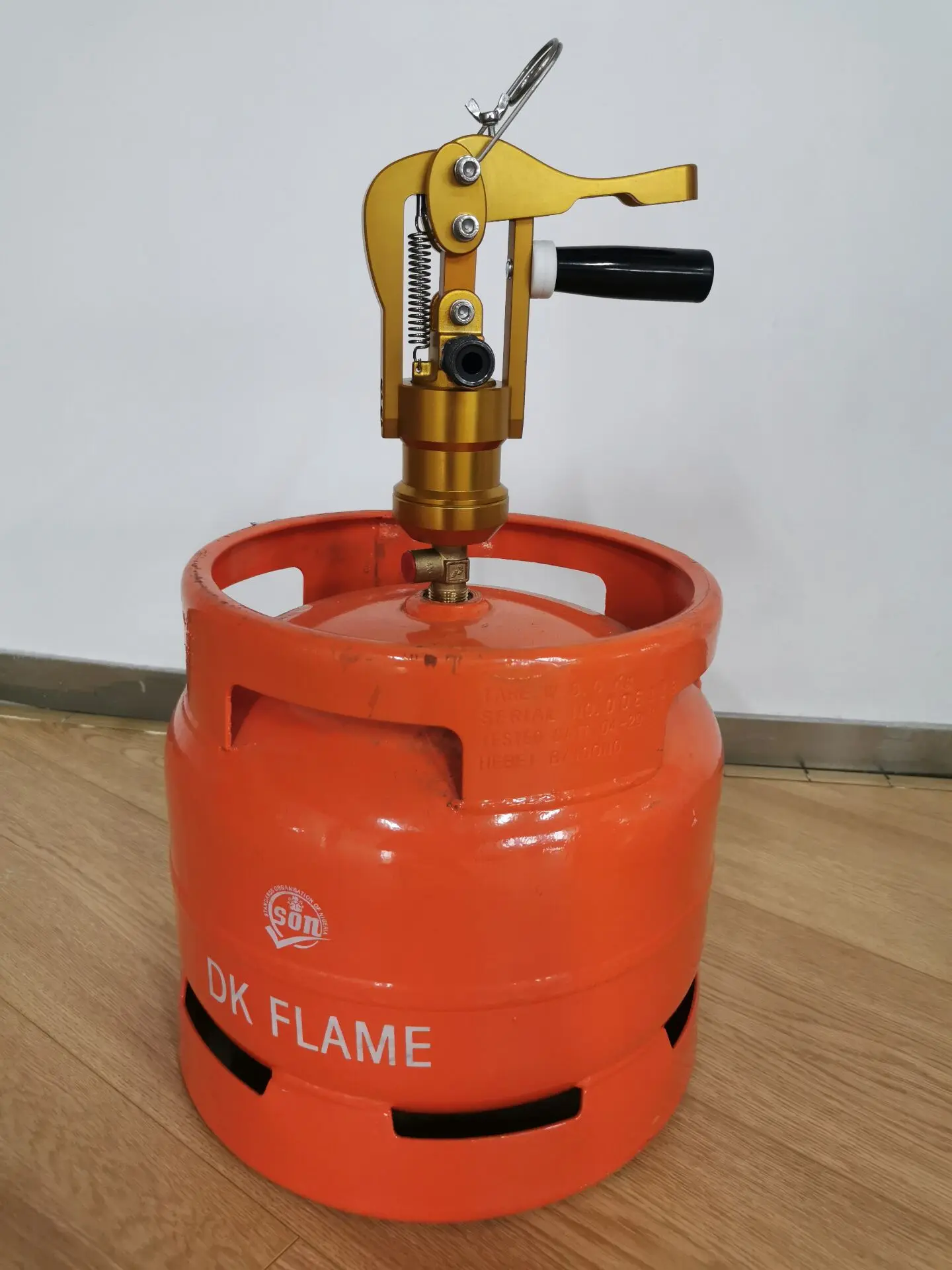 LPG Filling Scale Manual Filling Head For Refilling Self-closing/Compact LPG Cylinder Valve 20mm 21mm 22mm