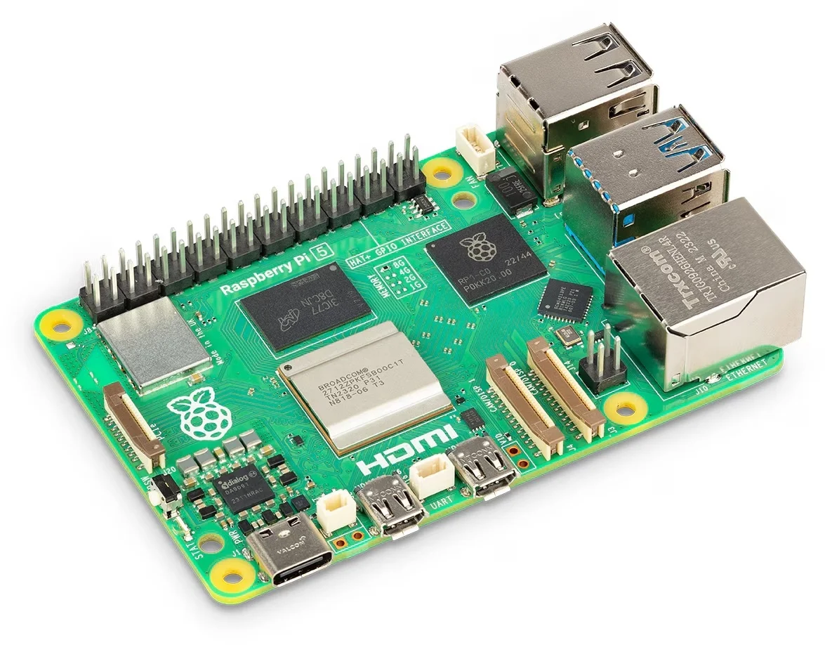 Placa de Desarrollo Pi5 SBC de 2.4GHz, 4 Núcleos, 2Gb, 4Gb, 8Gb, 16GB de Memoria, Programación de Computadoras en Python