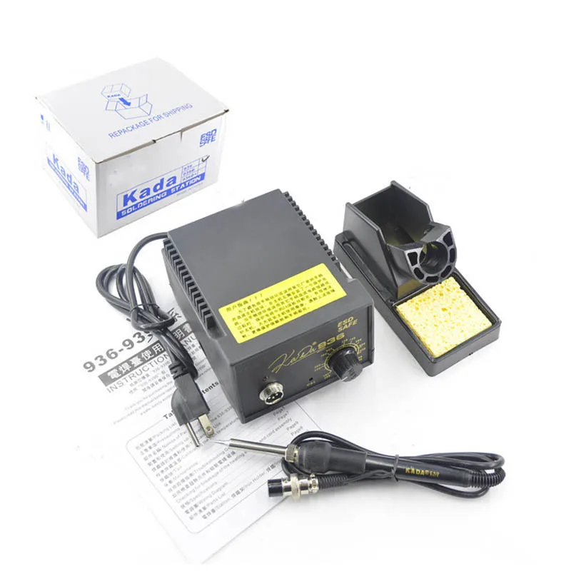 936 anti-static precision constant temperature 60W electric soldering iron digital display lead-free soldering station 936D+