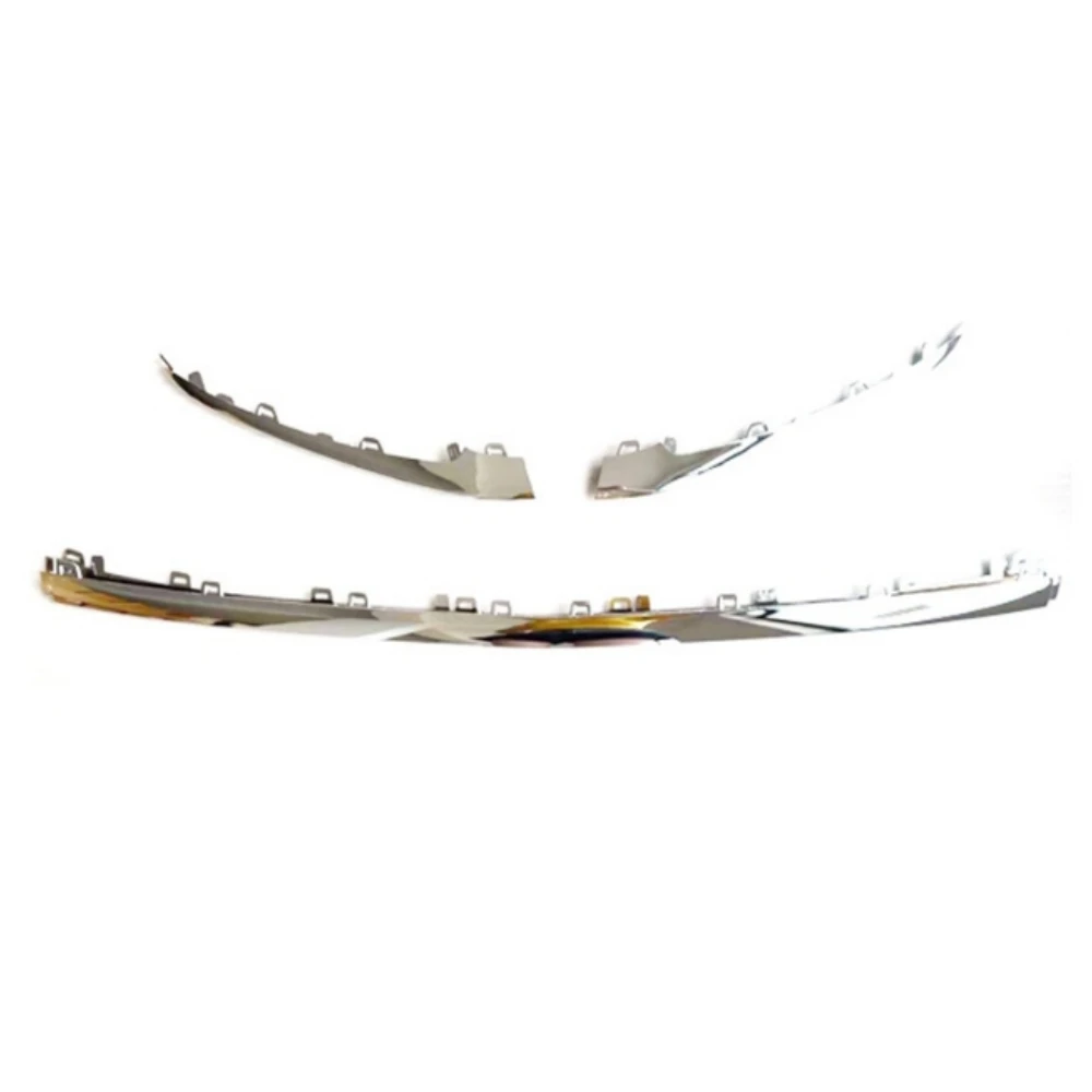 Front bumper chrome decorative strip A2228857600 A2228857700 A2228857800 For Mercedes Benz S-Class W222 S450 S550 2018-2020