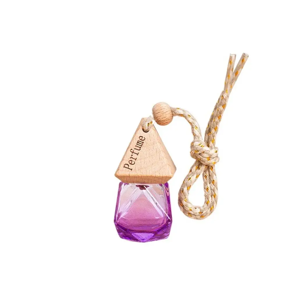 Mini Car Diffuser Bottle Refillable Hanging Ornament Hanging Car Perfume Bottle 8ml Scent Perfume Bottles