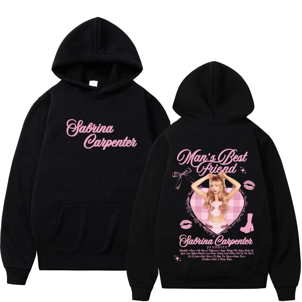 

Свитшоты с графическим принтом Singer Sabrina Carpenter Tour 2026, мужские и женские, в стиле Харадзюку, с длинными рукавами, свободные, повседневные, в стиле спортивного костюма, подарки для фанатов