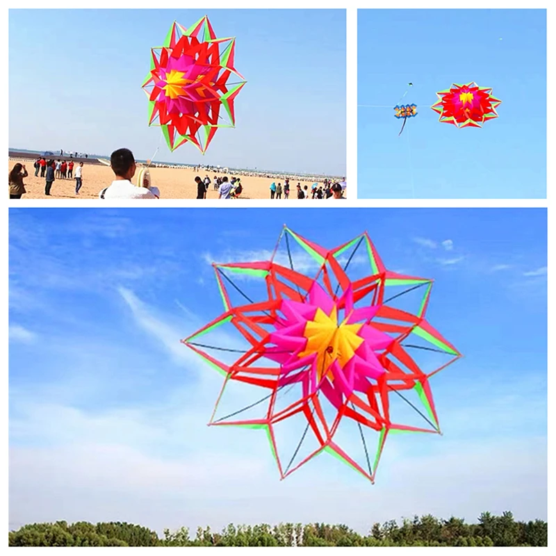 Free shipping 3d kites flying for adults kites new kites professional kite weifang kite store colorful flying kites sports toys