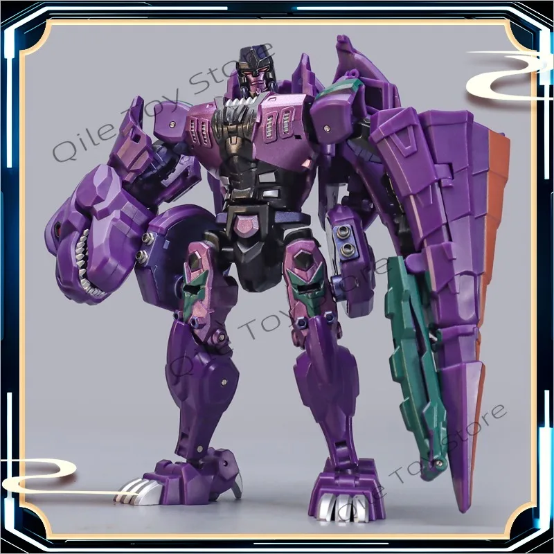 Na stanie RT02 Tyranozaur Rex Tyrant Reprint ROBOTtoys Małe Figurki Transformujące się w Mech, Figurki Akcji, Kolekcjonerskie Prezenty