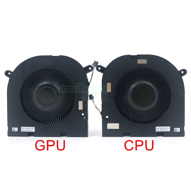 New Laptop CPU GPU Cooling Fan For DELL XPS 17 9700 9710 9720 Precision 5750 5760 Cooler Radiator 0MXF81 0P2FY9 DIS