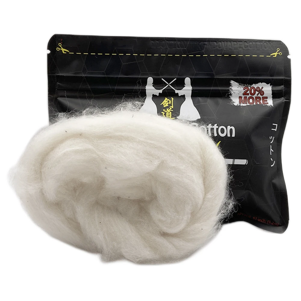 Coton Vaper Gold Edition, Mèches de fil chauffant bricolage, Atomiseur RDA, Précieux, Nouveau, K/h