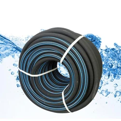 1/3/5m Aeration Rubber Tube Oxygen Pump Hose Micro Porous Nano Aeration Tube Fish Pond Oxygenation Tube Aerator Diffuser Pipe
